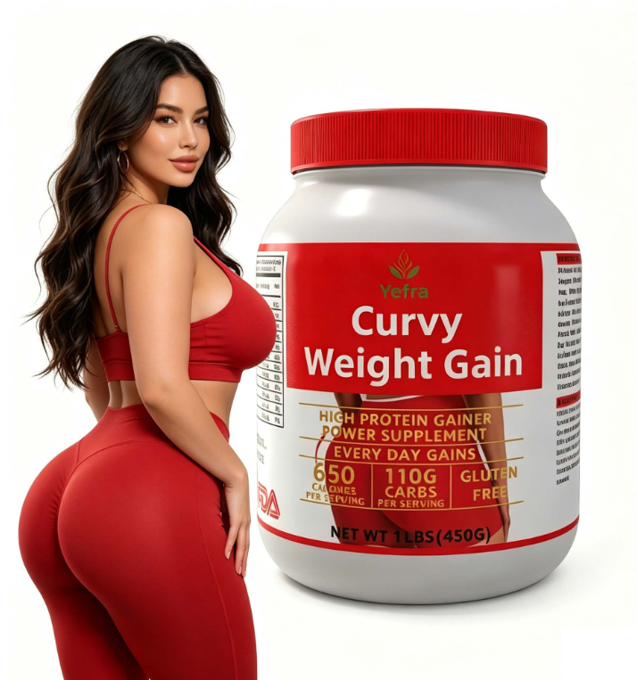 Curvy Weight Gainer Supplements Bodybuilding Protein Powder Weight Gain Big Butt Hips Health Mass Gainer Protein Powder