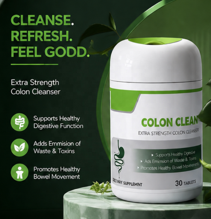Okra Probiotics Fiber Tablets Daily Gut Nutrition Supplement for Adults 30 Tablets/Bottle 24-Month Shelf Life