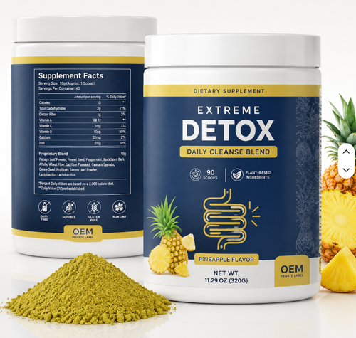 Dietary Supplement Plant Fiber Powder, Plant Sourced Formula Supports Digestive Comfort for Adults Daily Wellness