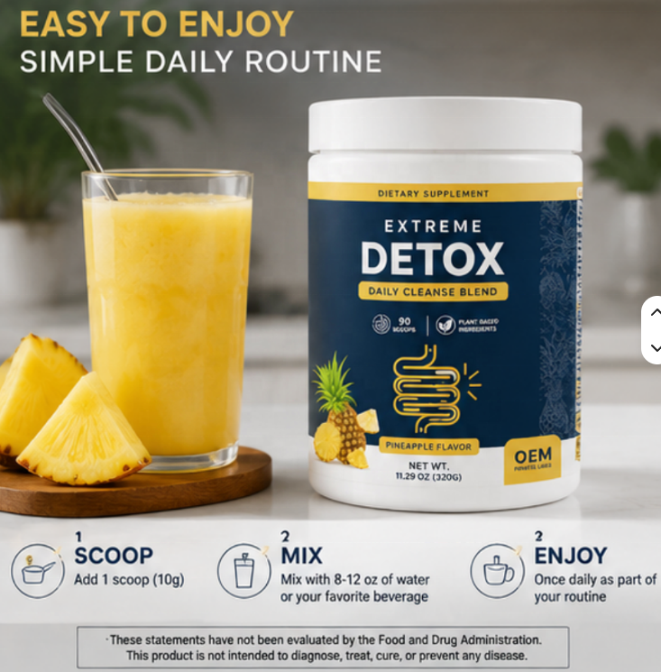 Dietary Supplement Plant Fiber Powder, Plant Sourced Formula Supports Digestive Comfort for Adults Daily Wellness