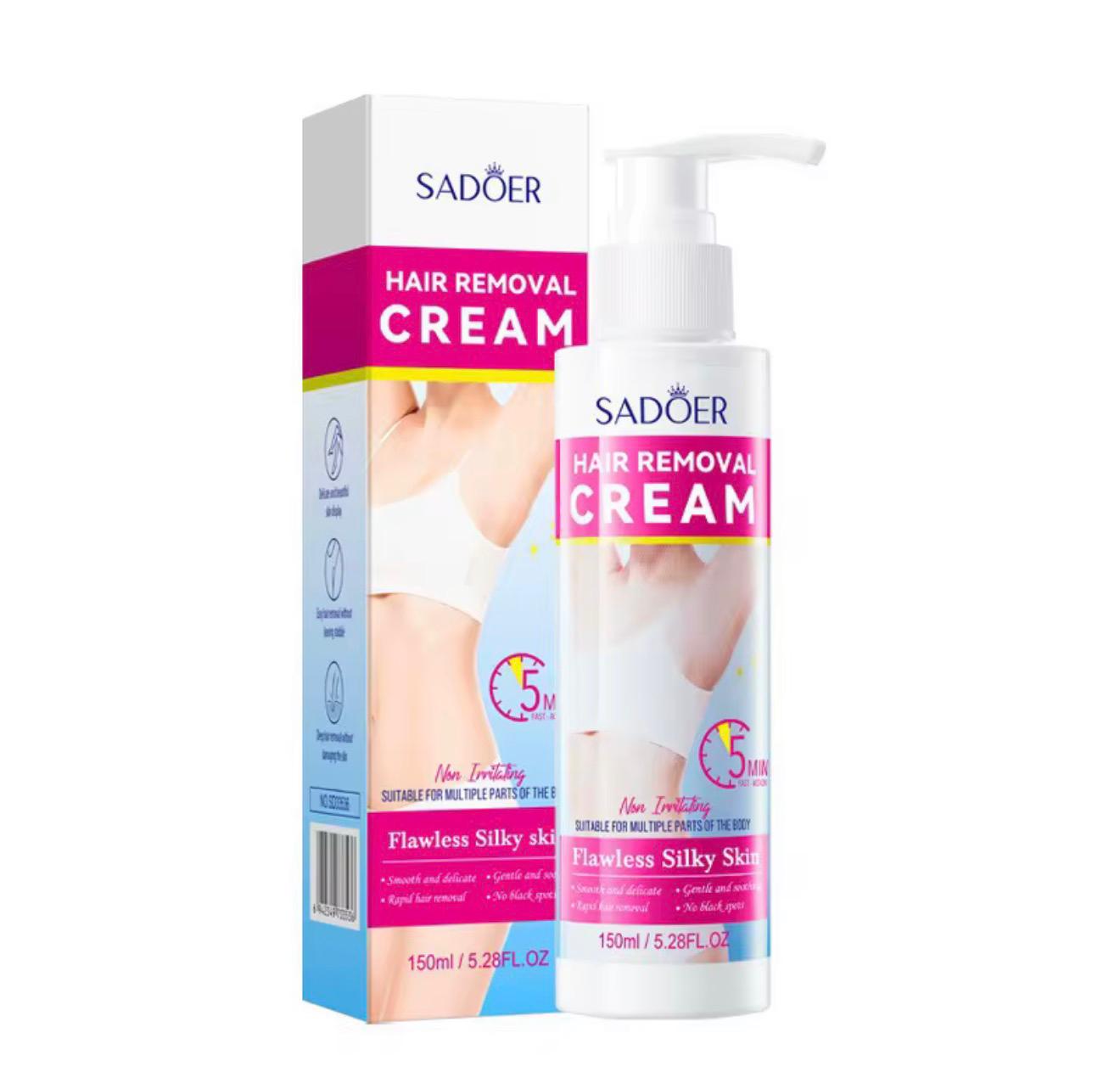 Hot Selling Non-irritating to the Underarm Area Smooth Delicate Depilatory Moisturizing Hair Removal Cream