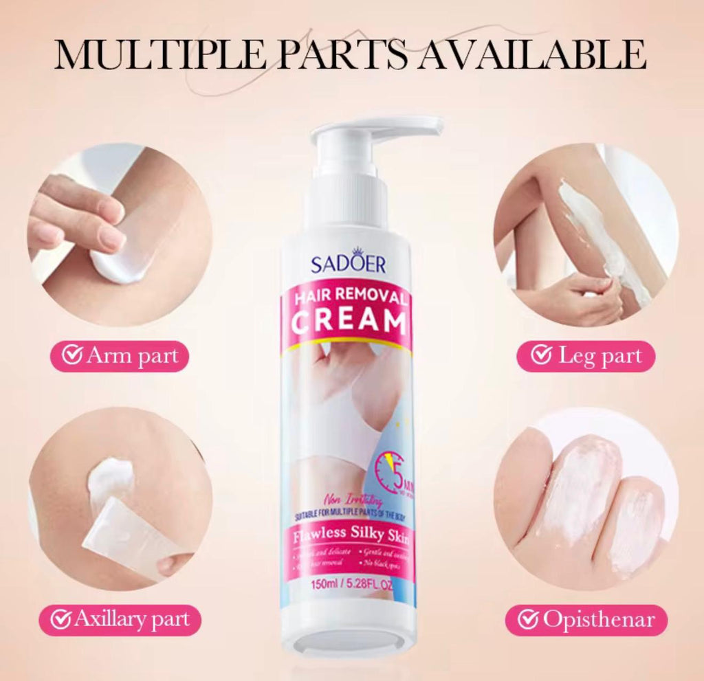 Hot Selling Non-irritating to the Underarm Area Smooth Delicate Depilatory Moisturizing Hair Removal Cream
