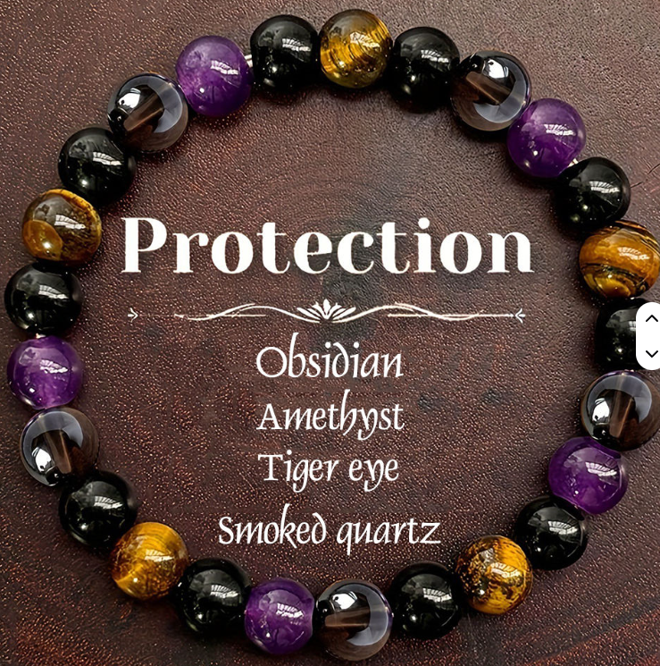 Natural Tiger Eye Imitation Amethyst Smoked Quartz Bracelet Cheap Exquisite Gift Bracelet Wholesale